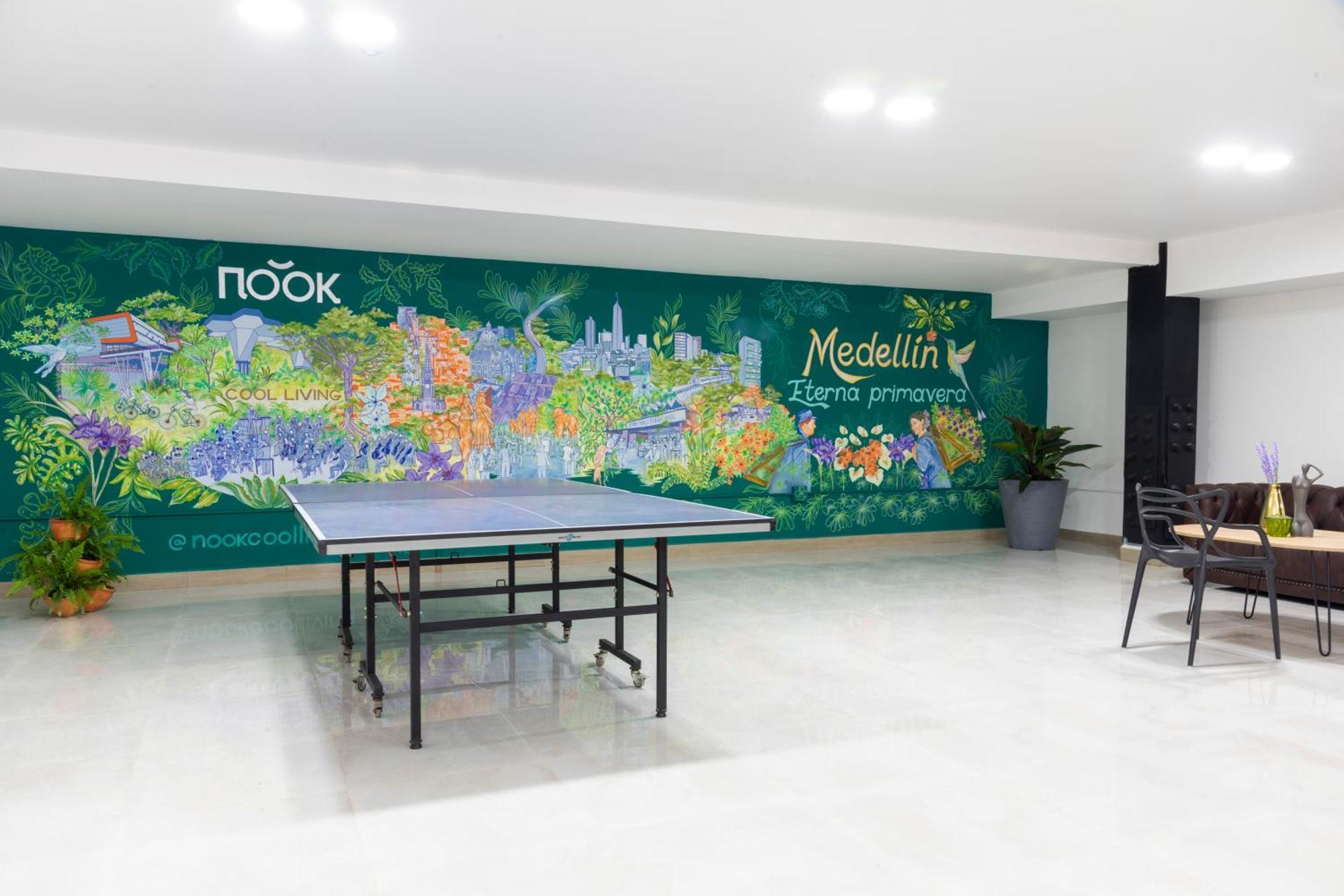 Nook Apartamentos En El Corazon De Medellin Luaran gambar